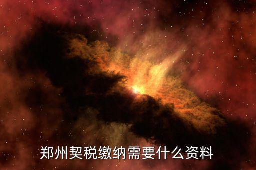 現(xiàn)在鄭州契稅發(fā)票是什么樣的，現(xiàn)在買(mǎi)房開(kāi)的是什么發(fā)票