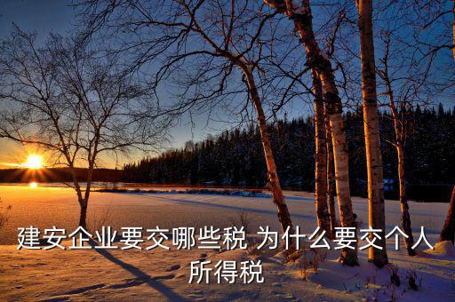 工程為什么要繳納個稅，去稅務局開工程發(fā)票時為什么要交個人所得稅