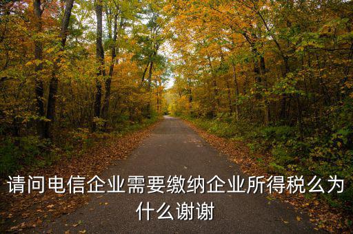 電信服務(wù)交什么稅，請(qǐng)問(wèn)電信企業(yè)需要繳納企業(yè)所得稅么為什么謝謝