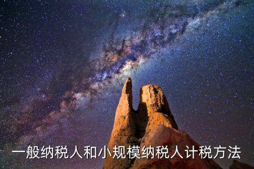 什么是一般計(jì)稅方法，一般納稅人計(jì)稅方法