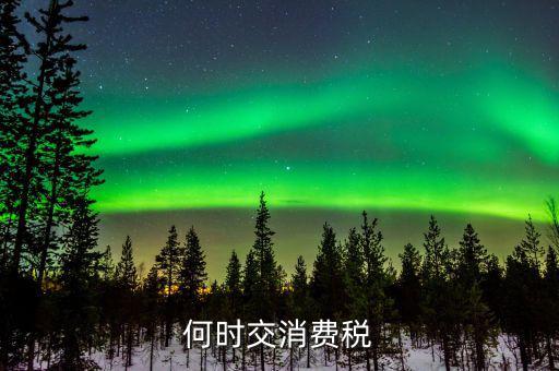 什么時(shí)候用消費(fèi)稅，稅務(wù)知識(shí)收到預(yù)付款后何時(shí)繳納消費(fèi)稅