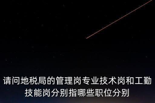 地稅局工勤是什么，地稅局正式干部是什么意思