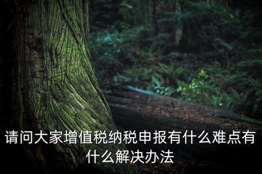 納稅人辦稅的難點(diǎn)堵點(diǎn)痛點(diǎn)是什么，企業(yè)增值稅納稅籌劃研究過程中有哪些難點(diǎn)