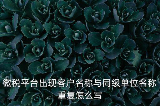 微稅用戶名是什么，重慶國稅局微信公眾號是多少