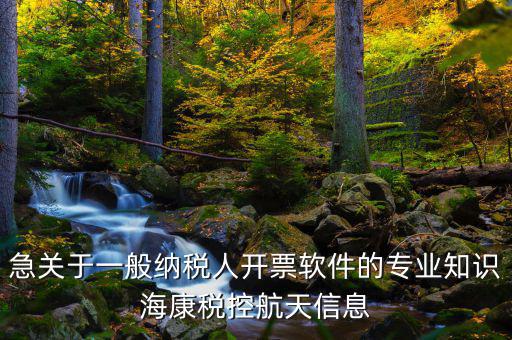 急關(guān)于一般納稅人開(kāi)票軟件的專(zhuān)業(yè)知識(shí)?？刀惪睾教煨畔? class=