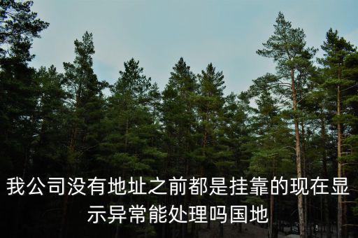 地稅異常如何處理，國(guó)地稅稅務(wù)異常了怎么處理