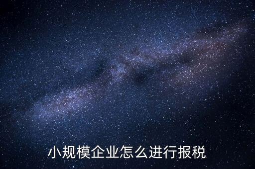 小規(guī)模納稅人季報如何報稅，小規(guī)模納稅人每月怎么報稅報哪些稅
