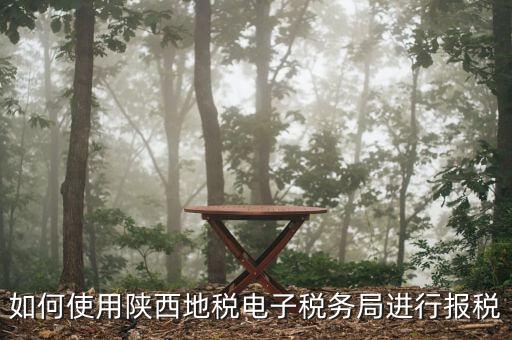 電子稅務(wù)局如何操作，如何使用陜西地稅電子稅務(wù)局進(jìn)行報(bào)稅