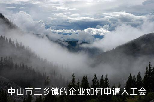 企業(yè)工會如何申報，中山市三鄉(xiāng)鎮(zhèn)的企業(yè)如何申請入工會