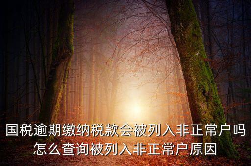 如何查詢非正常戶吉林，怎么查地稅非正戶解除與否