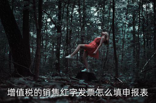 紅字開票金額如何填寫增值稅申報表，紅字發(fā)票如何填寫增值稅報表二