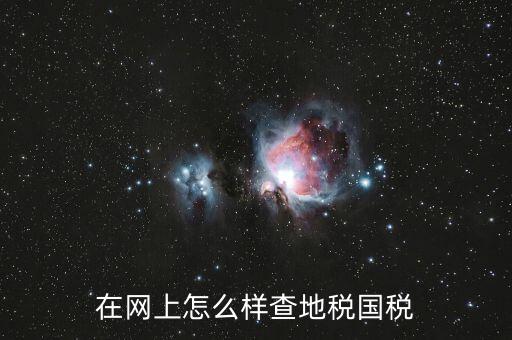 如何查國地稅是否正常，在網(wǎng)上怎么樣查地稅國稅