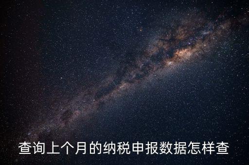 如何查詢湖南個(gè)稅申報(bào)明細(xì)，查詢上個(gè)月的納稅申報(bào)數(shù)據(jù)怎樣查