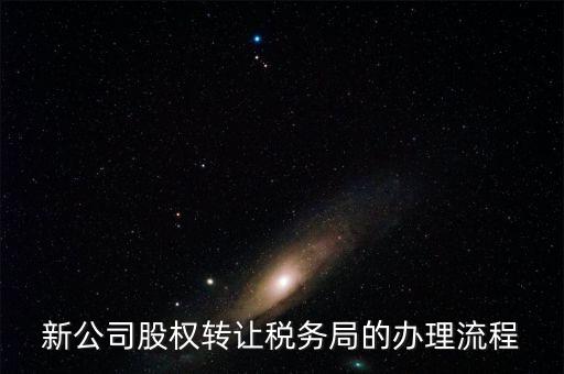 新公司股權(quán)轉(zhuǎn)讓稅務(wù)局的辦理流程