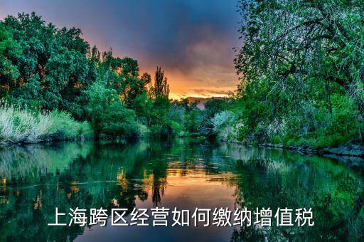 上?？鐓^(qū)經(jīng)營如何繳納增值稅