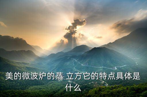 美的微波爐的蒸 立方它的特點具體是什么