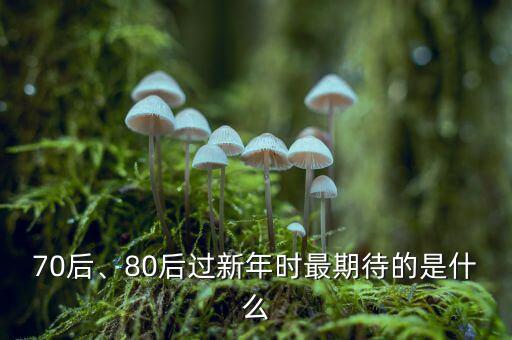 70后、80后過新年時(shí)最期待的是什么
