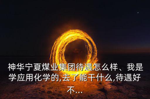  神華寧夏煤業(yè)集團(tuán)待遇怎么樣、我是學(xué)應(yīng)用化學(xué)的,去了能干什么,待遇好不...
