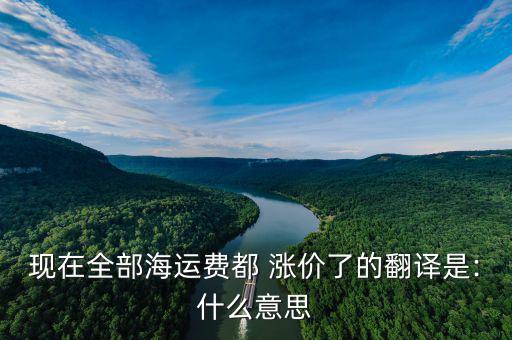 染費(fèi)漲價(jià)英語(yǔ)怎么說(shuō),附加費(fèi)縮寫(xiě)的簡(jiǎn)要說(shuō)明