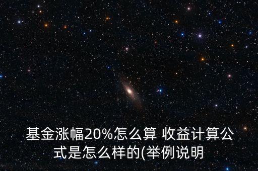 混合基金怎么算收益,基金持有收益等于凈值減去手續(xù)費