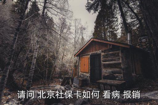 北京社會(huì)保障卡看病怎么報(bào)銷,使用社?？床№氉⒁馐裁?