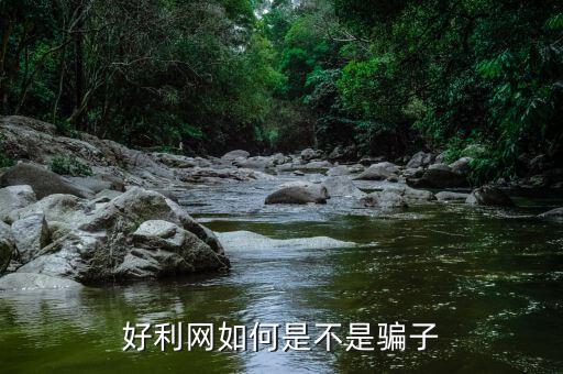 好利網(wǎng)是做什么的，網(wǎng)上好利網(wǎng)是真的嗎