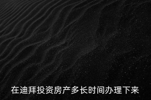 2016年迪拜投資年會將在什么時(shí)候，2016年迪拜有沒有采購國內(nèi)產(chǎn)品的商務(wù)會議