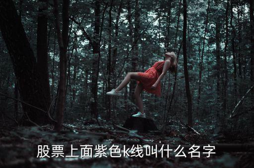 股票上面紫色k線(xiàn)叫什么名字