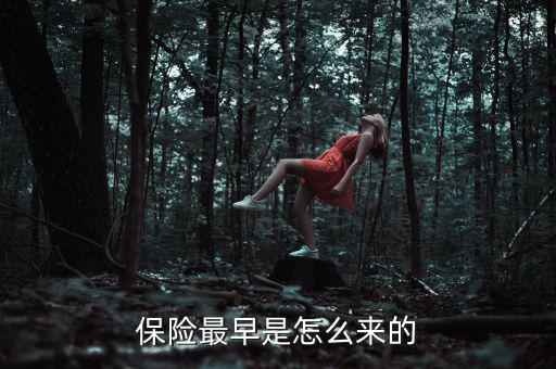 保險(xiǎn)最早是怎么來的