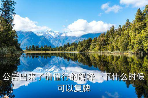 銀之杰股票什么時(shí)候復(fù)牌，什么時(shí)候復(fù)牌我要出來(lái)