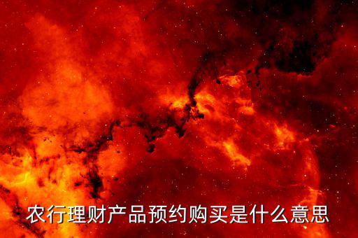預(yù)約理財(cái)是什么意思，浦發(fā)銀行外匯理財(cái)預(yù)約入帳是什么意思