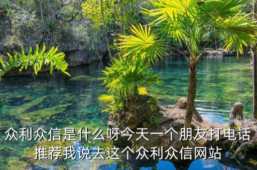 眾利眾信是什么呀今天一個(gè)朋友打電話推薦我說去這個(gè)眾利眾信網(wǎng)站