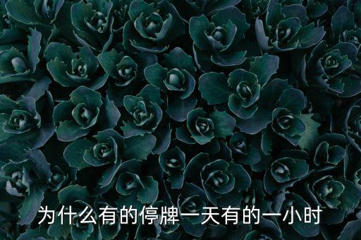 什么情況下停牌一小時，當(dāng)日委托幾點(diǎn)起有效要是停牌一小時幾點(diǎn)開始