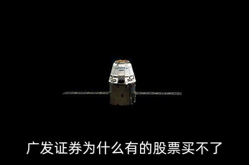 廣發(fā)證券為什么有的股票買(mǎi)不了