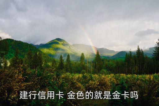 建設(shè)銀行信用卡什么卡種是金卡，我申請(qǐng)建設(shè)銀行的信用卡我申請(qǐng)的是金卡審核通過了上面寫的卡