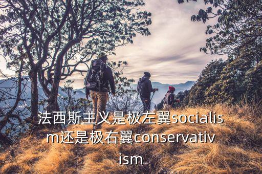 極右翼是什么意思，法西斯主義是極左翼socialism還是極右翼conservativism