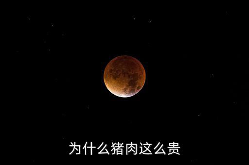 豬那么多為什么豬那么貴神回復，為什么豬這么貴