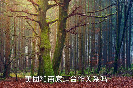 美團(tuán)商戶合作什么意思，美團(tuán)和商家是合作關(guān)系嗎