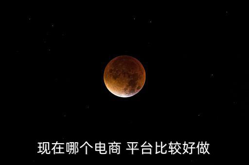 現(xiàn)在哪個(gè)電商 平臺比較好做