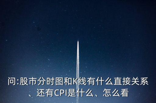 問:股市分時(shí)圖和K線有什么直接關(guān)系、還有CPI是什么、怎么看