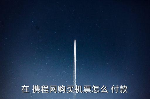攜程怎么付款,這些東西不能用支付寶付款