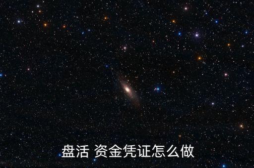 盤活 資金憑證怎么做