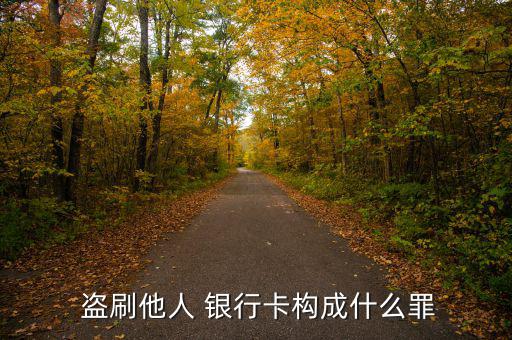 怎么盜刷別人銀行卡,盜刷信用卡并使用者將面對(duì)刑事處罰