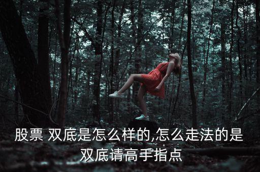股票 雙底是怎么樣的,怎么走法的是 雙底請高手指點