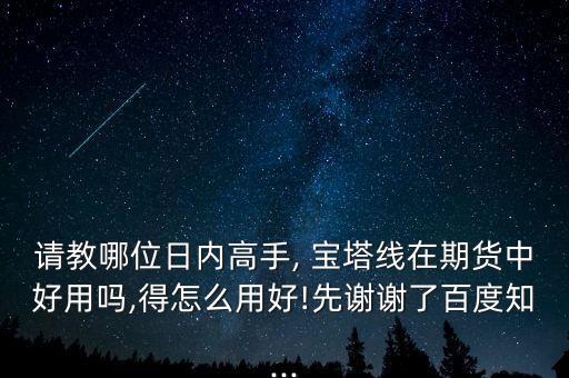 寶塔線怎么計(jì)算,寶塔line由黑變白時(shí)可看空