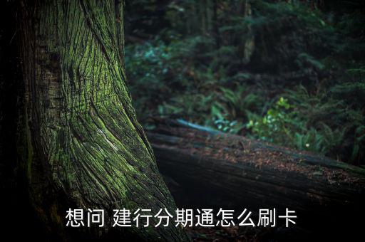 建行的分期通怎么消費(fèi),建行分期付款費(fèi)率不同每月費(fèi)用不減少