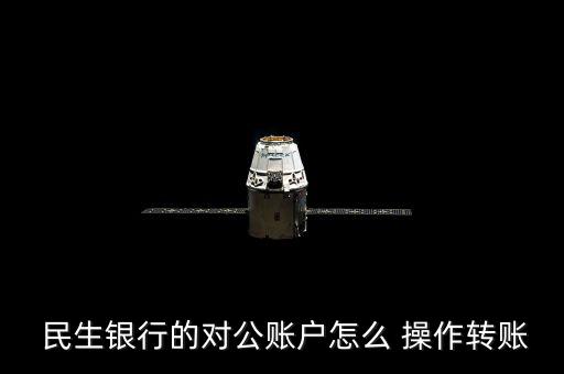  民生銀行的對(duì)公賬戶怎么 操作轉(zhuǎn)賬