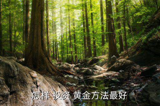 怎么投資實物黃金,黃金投資須謹(jǐn)慎