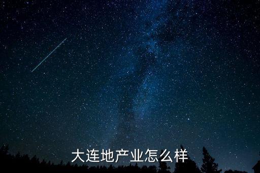 大連地產(chǎn)業(yè)怎么樣
