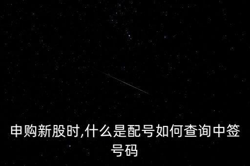 怎么查配號(hào),系統(tǒng)配號(hào)是每500股或300股配一個(gè)號(hào)